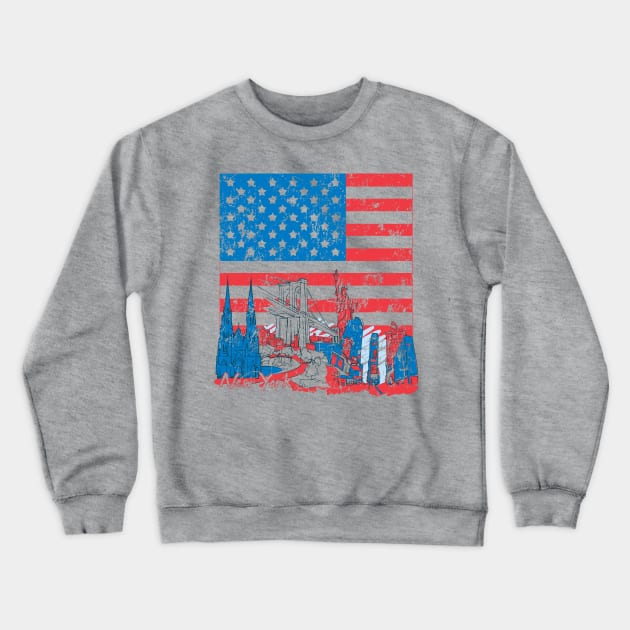 New York Crewneck Sweatshirt by Verboten